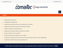 Tablet Screenshot of comatec.eu